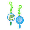 Zoom In VBS Magnifying Glass Backpack Clip Keychains - 12 Pc. Image 1