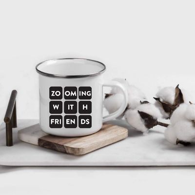Zooming With Friends 11oz Mug Image 1