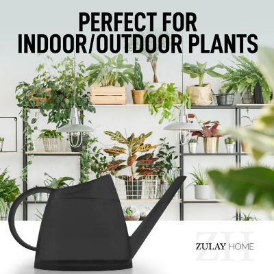 Zulay Home Small Watering Can (Matte Grey) Image 1