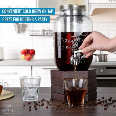 Zulay Kitchen Cold brew coffee maker 1 Gallon Image 3