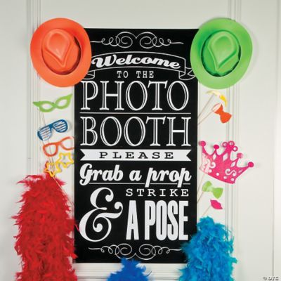 DIY Photo Booth Supplies & Backdrops | Oriental Trading Company
