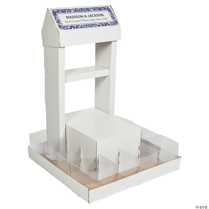 46" Personalized Candy Buffet Cardboard Stand-Up Image