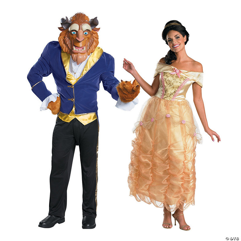 Adult&#8217;s Beauty & the Beast Couples Costumes Image
