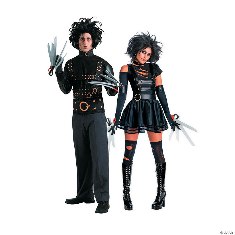 Adult’s Edward & Miss Scissorhands Couples Costumes | Oriental Trading