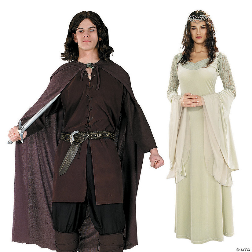 Adult’s The Lord of the Rings™ Aragorn & Arwen Couples Costumes