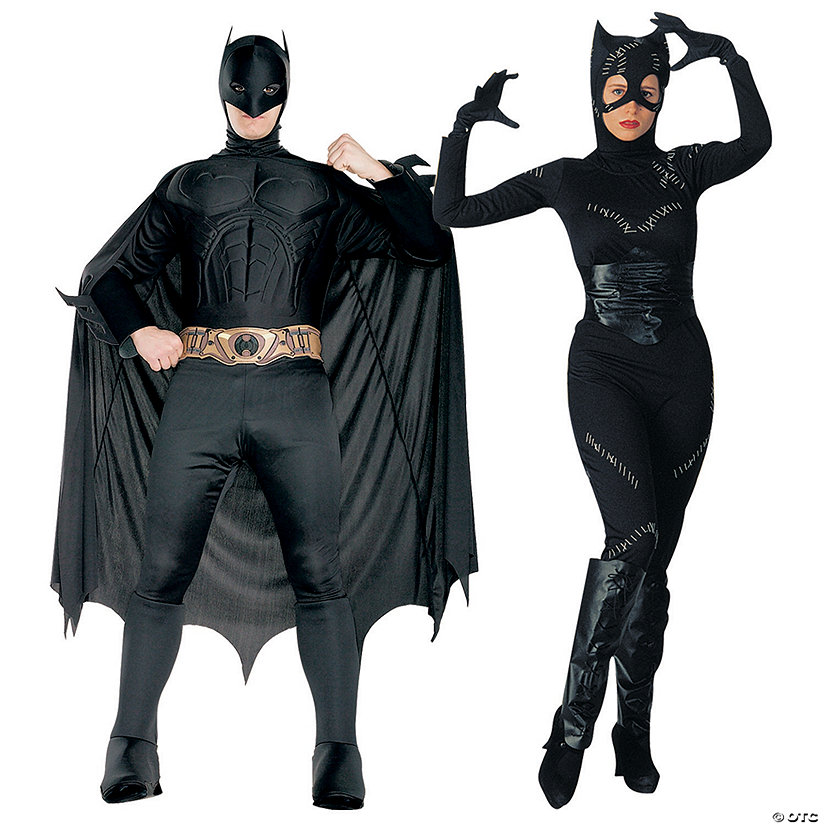 Copyright Give birth Bless Adult's Batman & Catwoman Couples Costumes