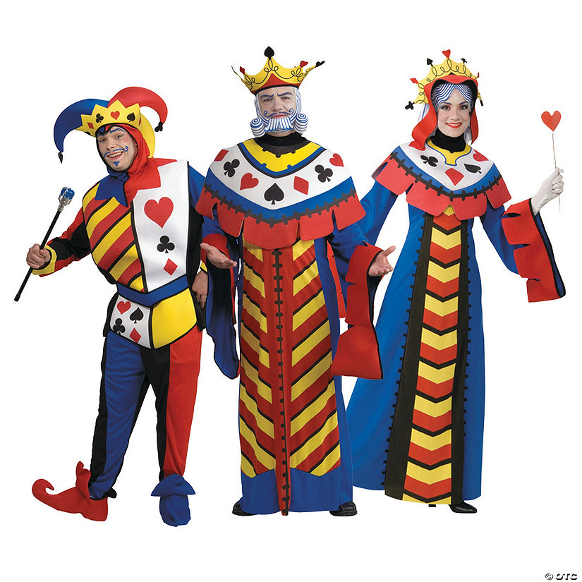 Adult's Court Card Group Costumes Image