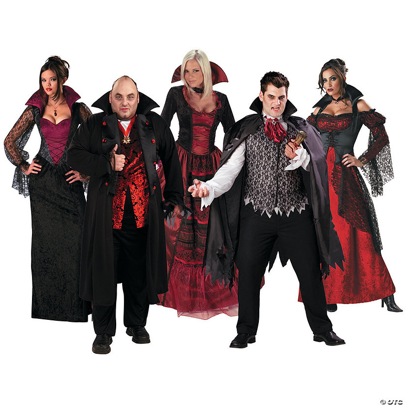Adult&#39;s Vampire Group Costumes Image Thumbnail