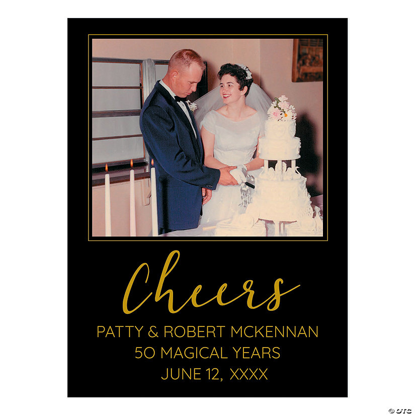 Anniversary Photo Custom Sign Image