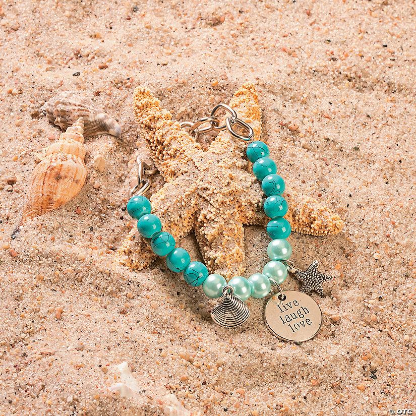 Beach Charm Bracelet Idea Oriental Trading