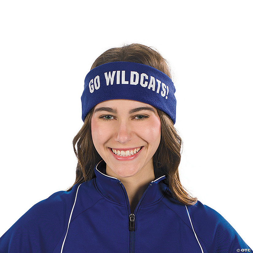 Blue Personalized Headbands