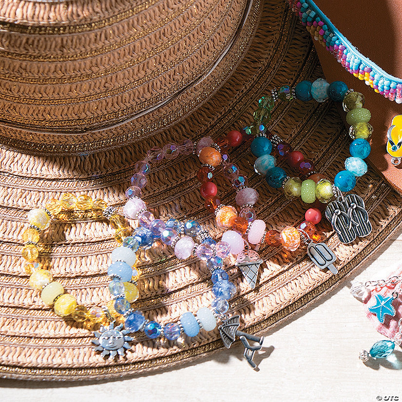 Bright Summer Fun Bracelets Idea | Oriental Trading