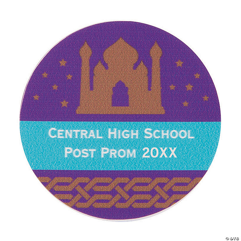 Bulk 144 Pc. Arabian Night Personalized Stickers Image