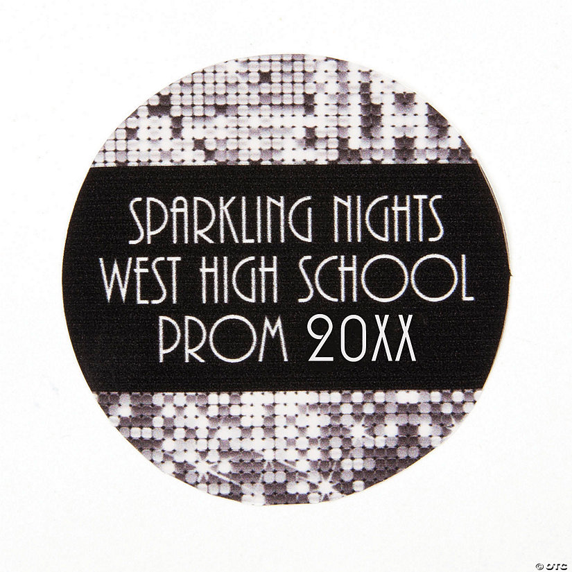 Bulk 144 Pc. Sparkling Nights Personalized Stickers Image