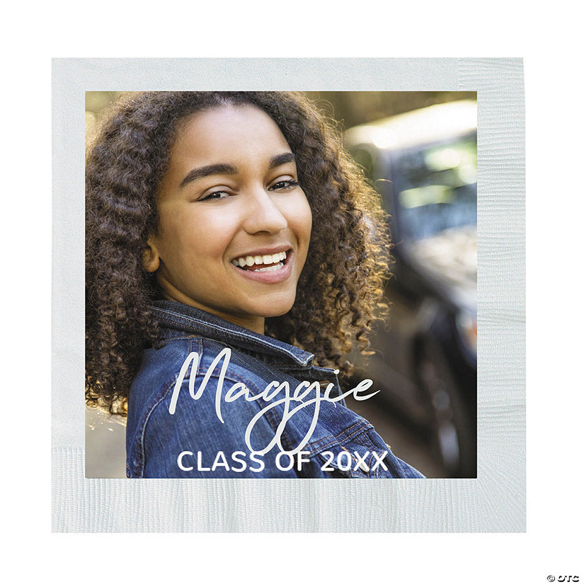 Bulk 50 Ct. Custom Photo Class of Luncheon Napkins Image