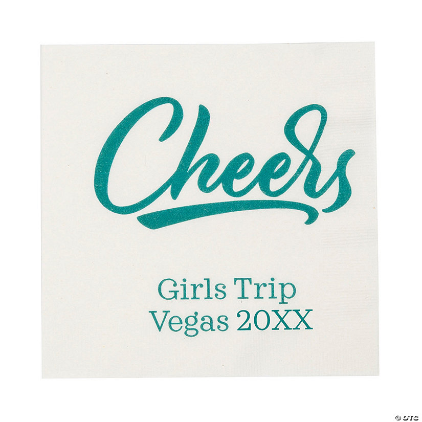 Bulk 50 Ct. Personalized Cheers Luncheon Napkins Image