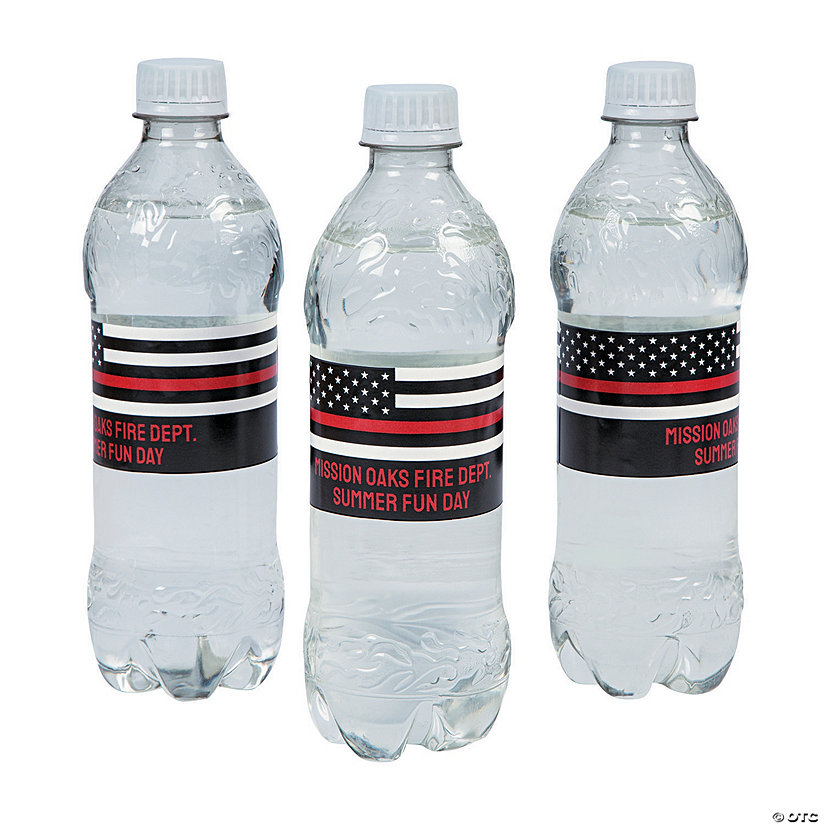 Bulk 50 Pc. Personalized Everyday Hero Water Bottle Labels Image