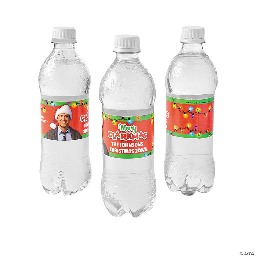 Bulk 50 Pc. Personalized National Lampoon&#8217;s Christmas Vacation&#8482; Water Bottle Labels Image Thumbnail