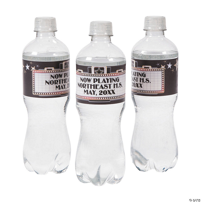 Bulk 50 Pc. Personalized Premiere Water Bottle Labels Image