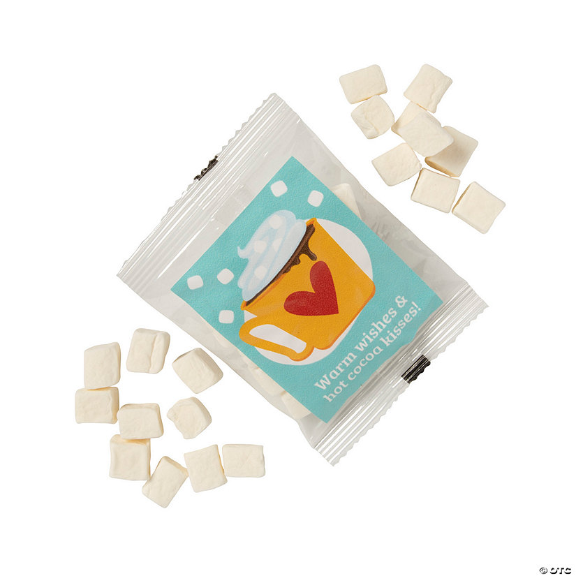 Bulk 57 Pc. Personalized Hot Cocoa Mini Marshmallow Fun Packs Image Thumbnail