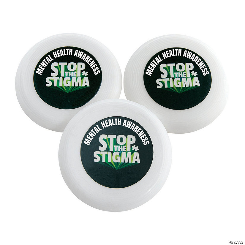 Bulk 72 Pc. Personalized Mini Mental Health Awareness Flying Discs Image Thumbnail
