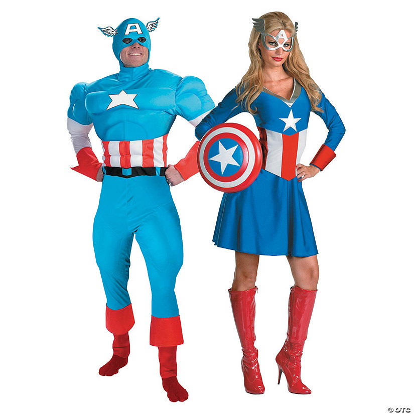 Captain America Couples Costumes