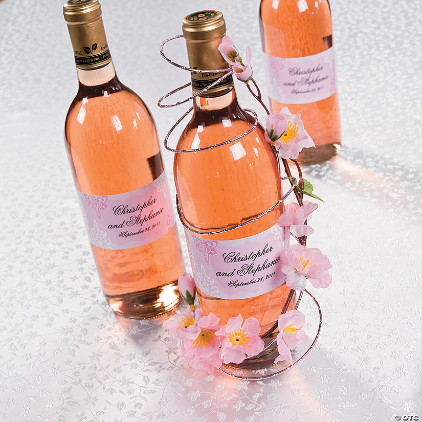 Cherry Blossom Wine Bottle Favor Idea Oriental Trading
