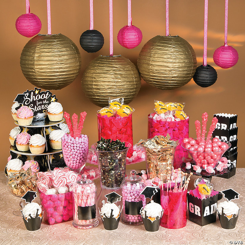 Chic Graduation Candy Buffet Idea | Oriental Trading