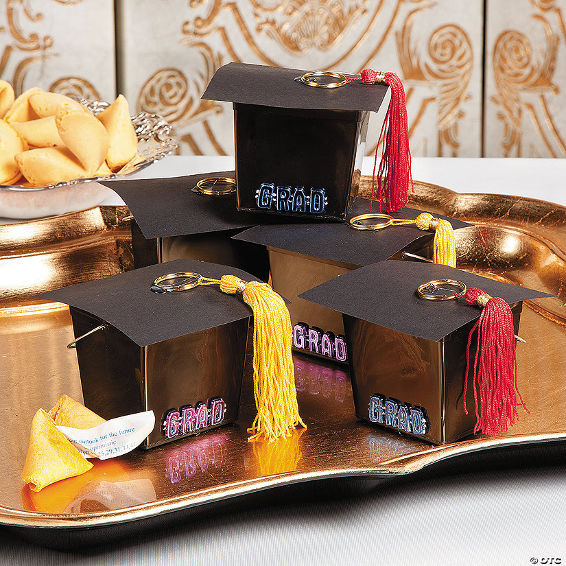 Congrats Grad Mortarboard Gift Boxes Idea