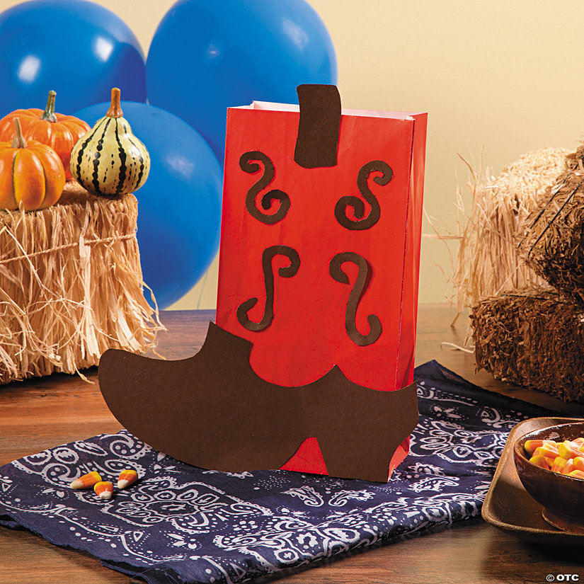 Cowboy Boot Treat Bags