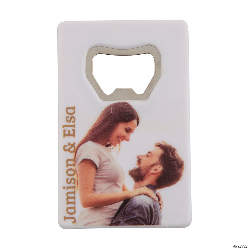 Custom Photo Bottle Openers - 12 Pc. Image