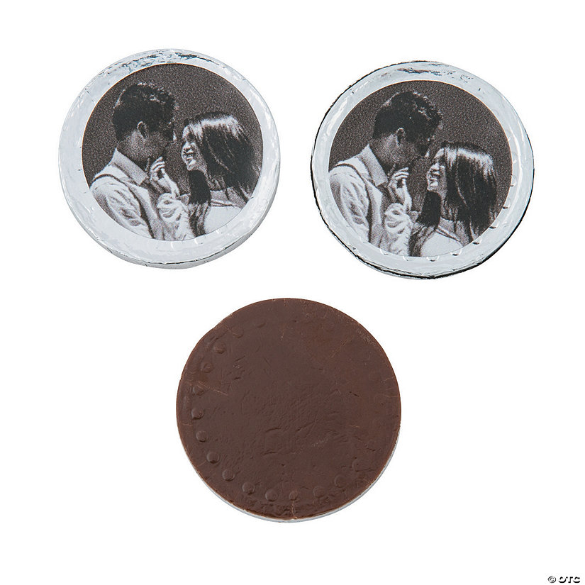 Custom Photo Chocolate Candy Coins Oriental Trading