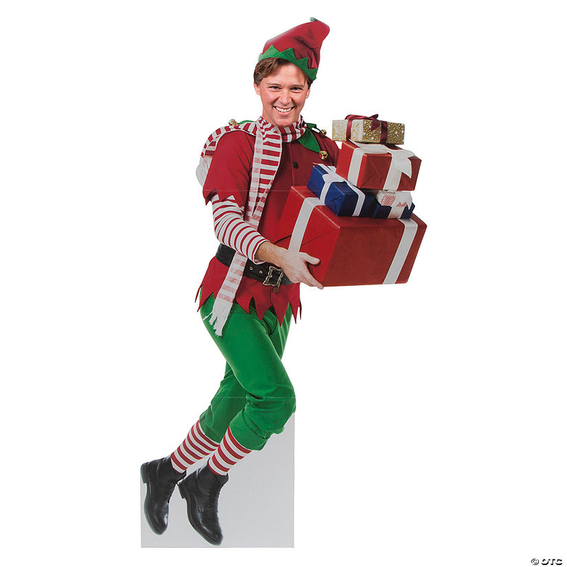 Custom Photo Elf LifeSize Cardboard StandUP Oriental Trading