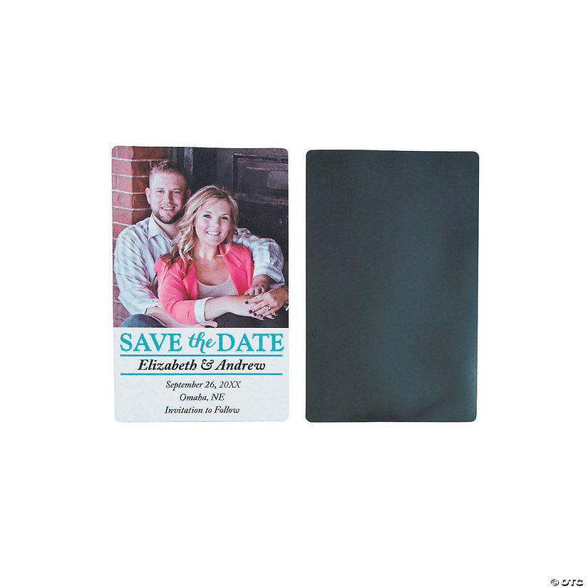 Custom Photo Save-the-Date Magnets - 24 Pc. Image Thumbnail