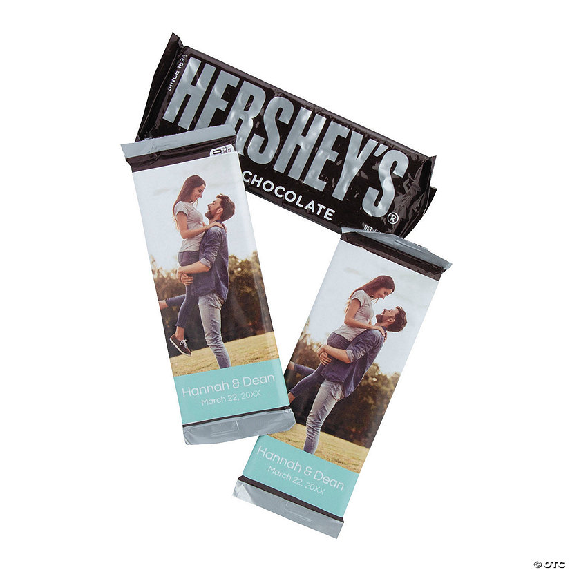 Custom Photo Wedding Candy Bar Labels - 12 Pc. Image