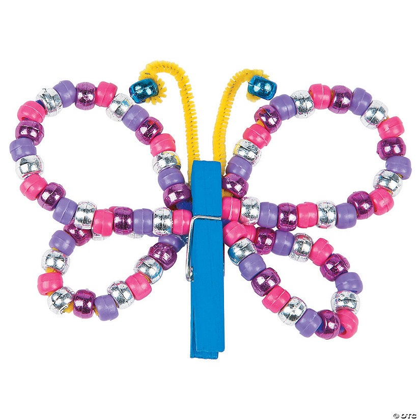 DIY Clothespin Butterfly Idea