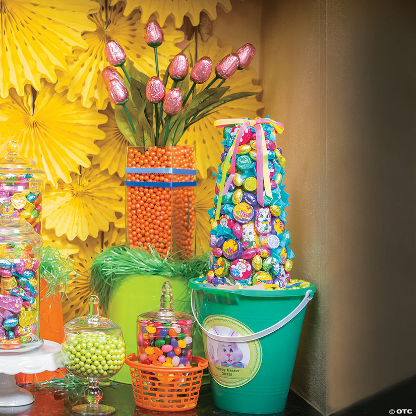 DIY Easter Candy Topiaries Idea | Oriental Trading