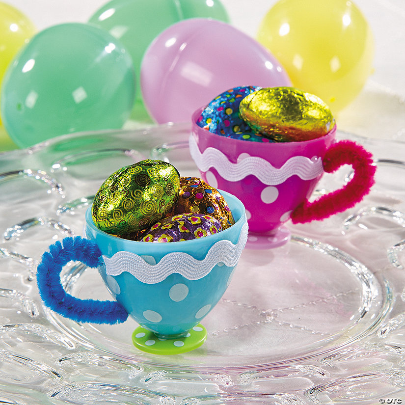 Easter Egg Teacup Idea Oriental Trading