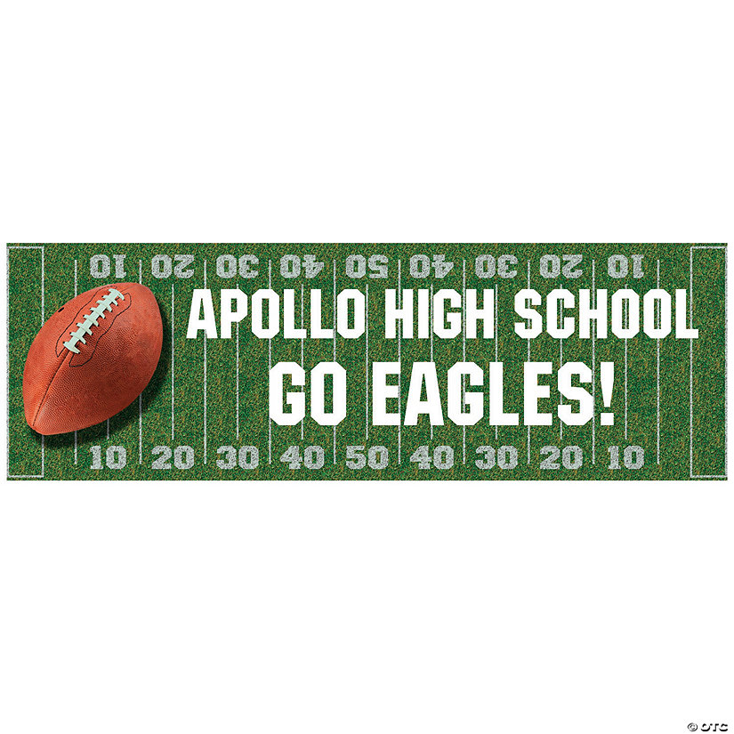 Football Field Sports Custom Banner - Small Image Thumbnail