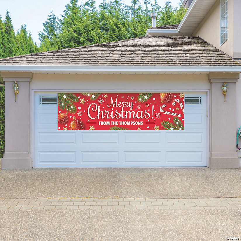 Giant Christmas Custom Banner Oriental Trading