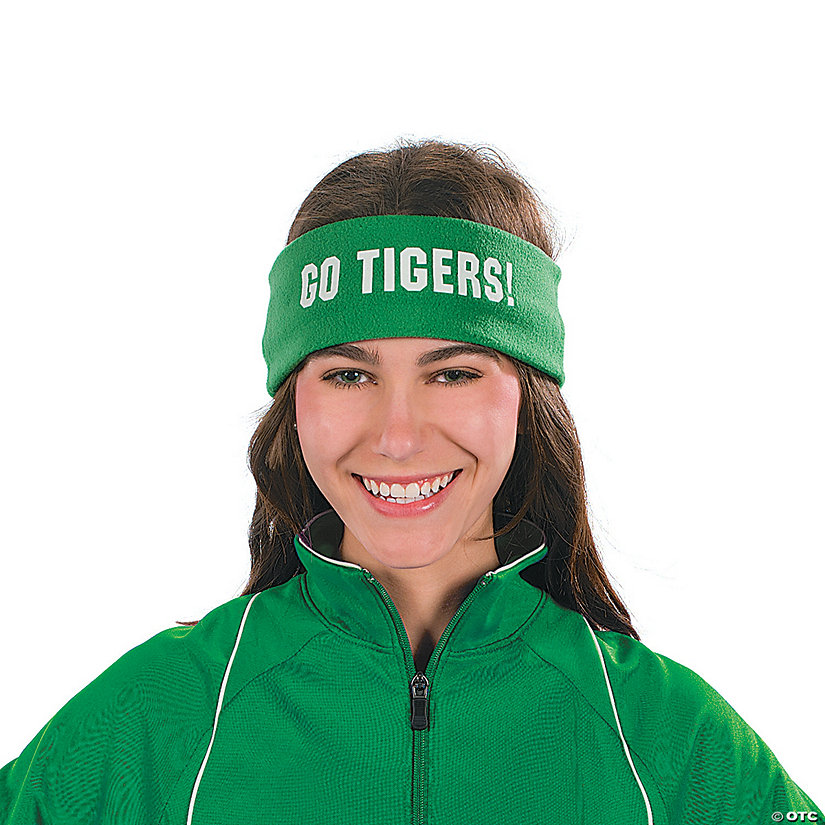 Green Personalized Headbands Oriental Trading