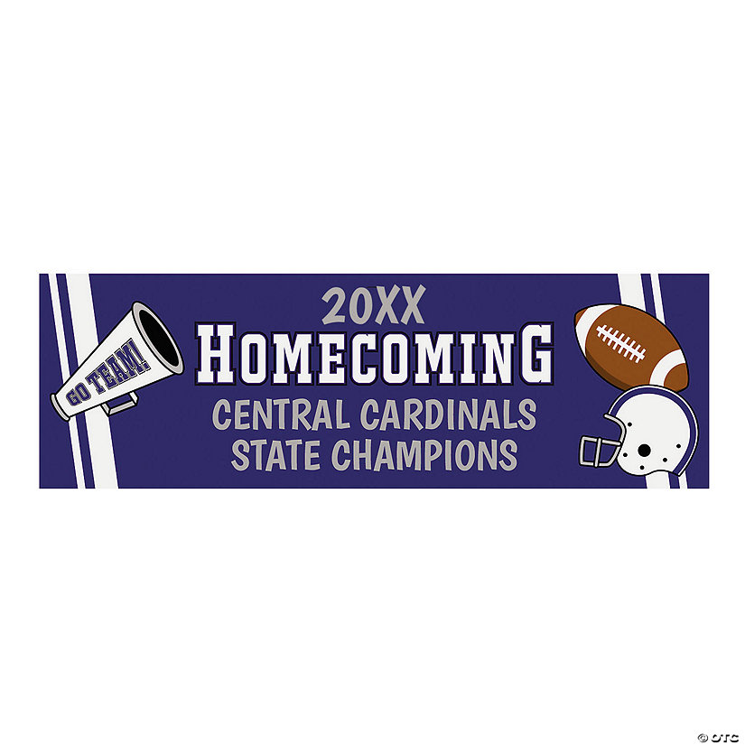 Homecoming Custom Banner - Large Image Thumbnail