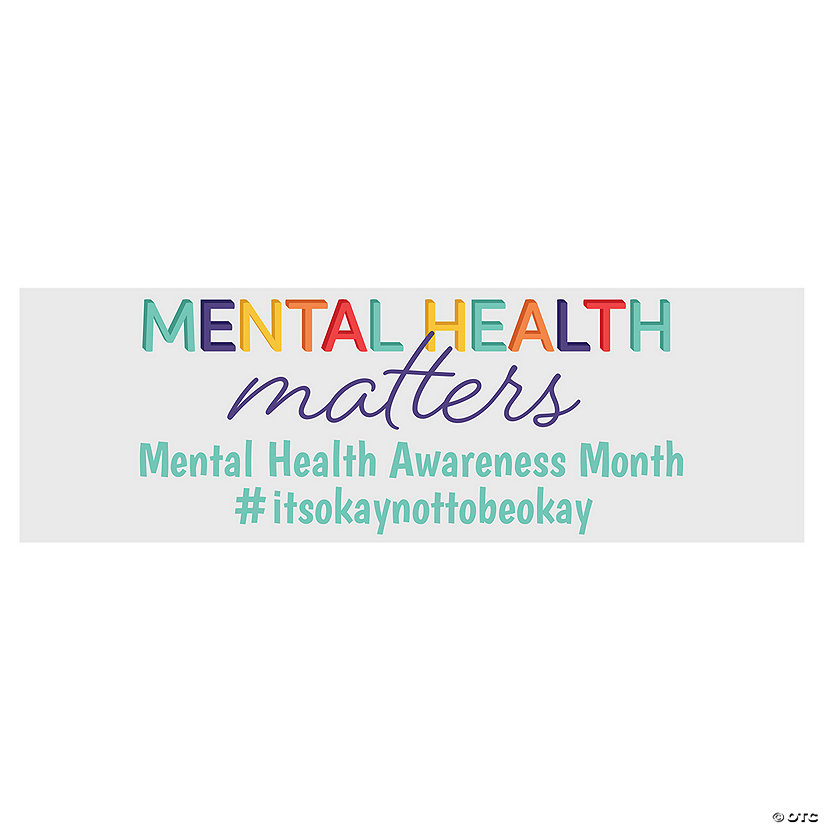 Mental Health Matters Custom Banner -Large Image Thumbnail