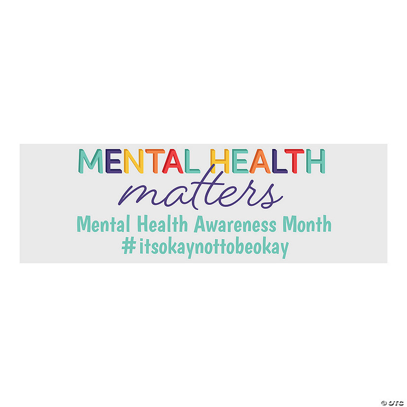 Mental Health Matters Custom Banner - Medium Image Thumbnail