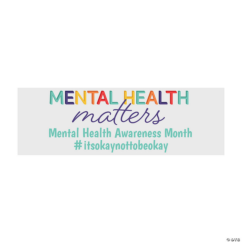 Mental Health Matters Custom Banner - Small Image Thumbnail