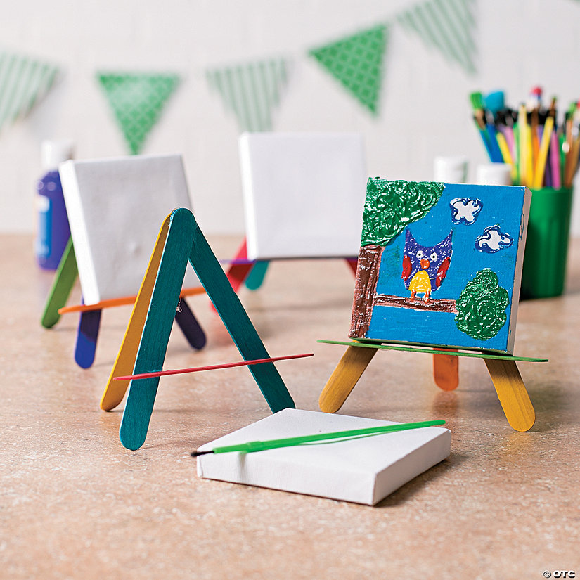 Mini Canvas Easel Idea