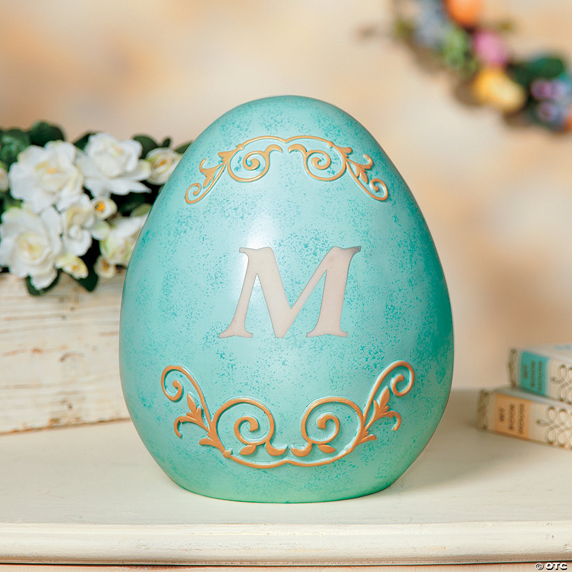 Monogrammed Easter Egg Discontinued