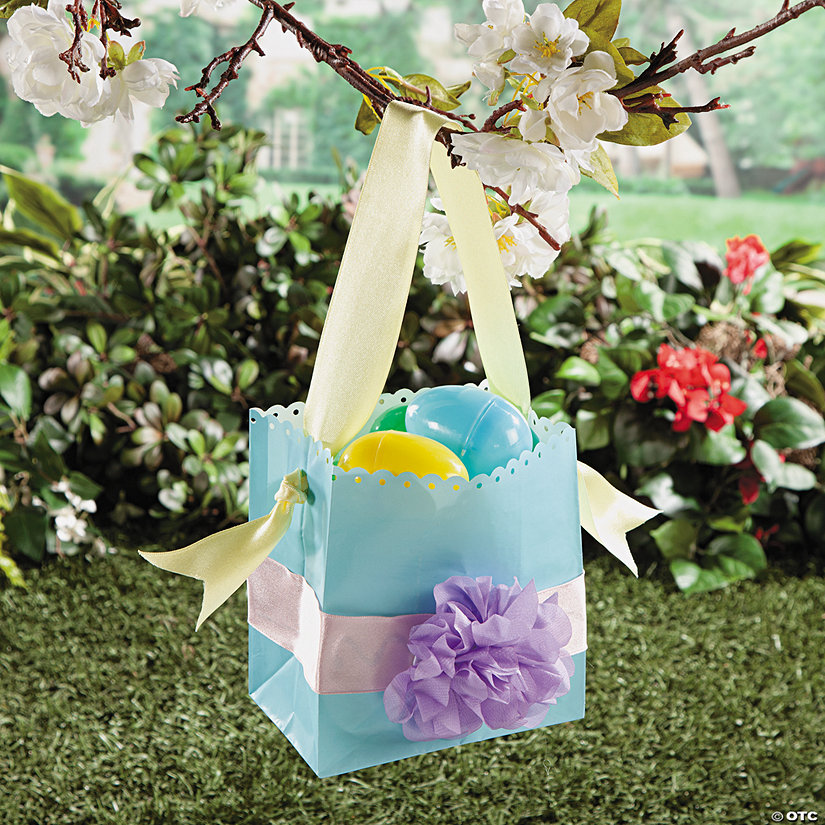 Paper Bag Easter Basket Idea Oriental Trading