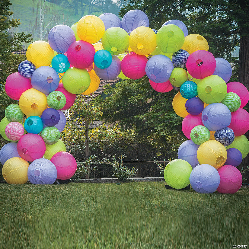 Paper Lantern Arch Idea Oriental Trading