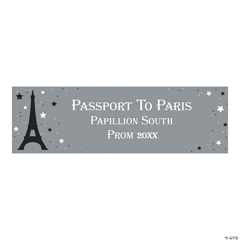 Passport To Paris Grand Events Custom Banner - Medium Image